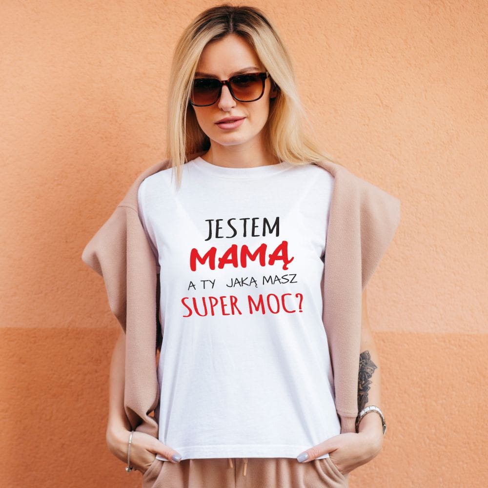 Koszulka Damska Na Dzień Mamy