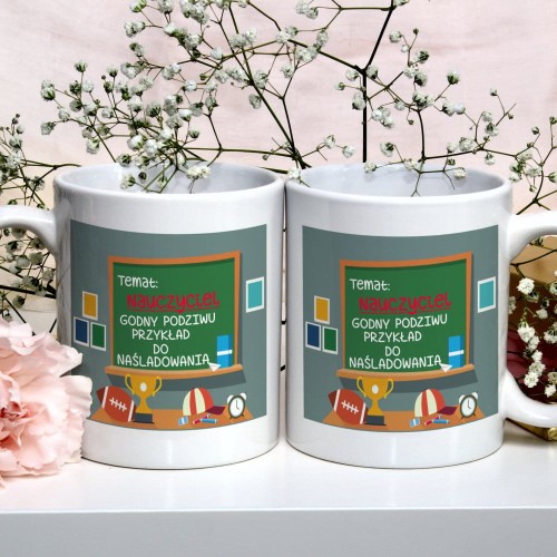 Kubek Dla Nauczyciela Temat: Nauczyciel