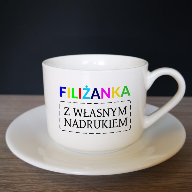 Filiżanka 170ml Z Nadrukiem