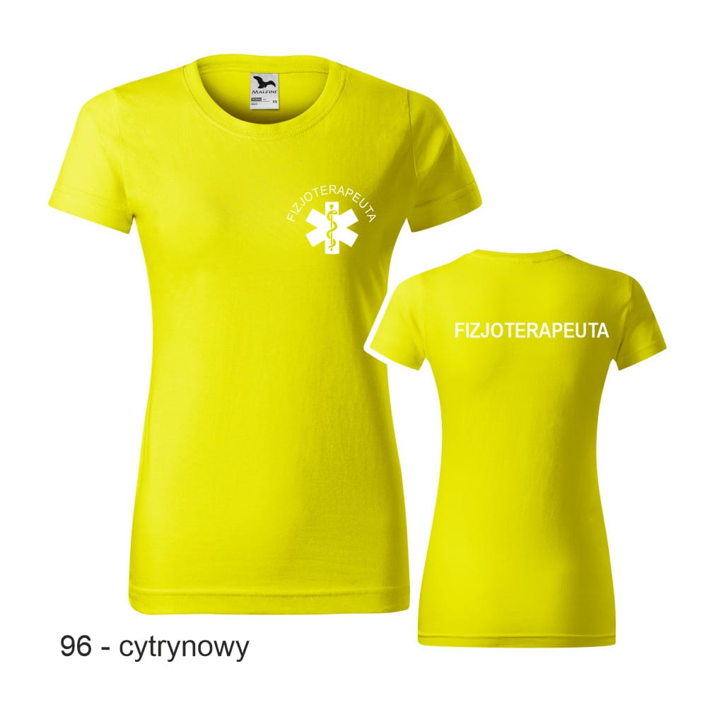 Koszulka Damska T-Shirt Fizjoterapeuta