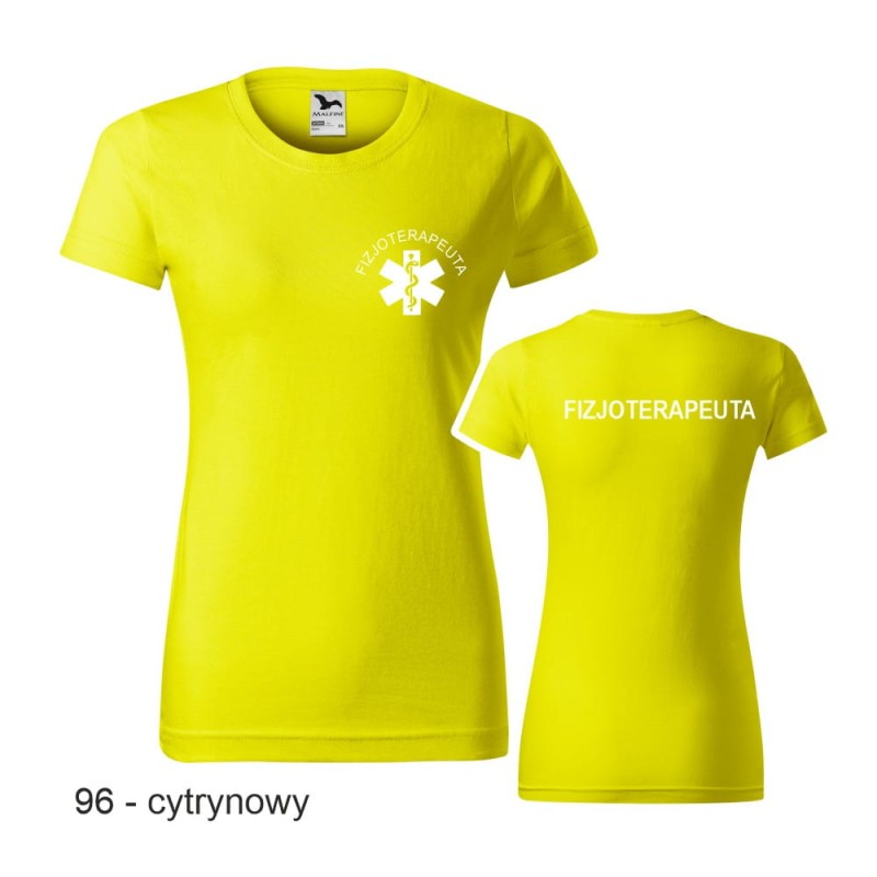 Koszulka Damska T-Shirt Fizjoterapeuta