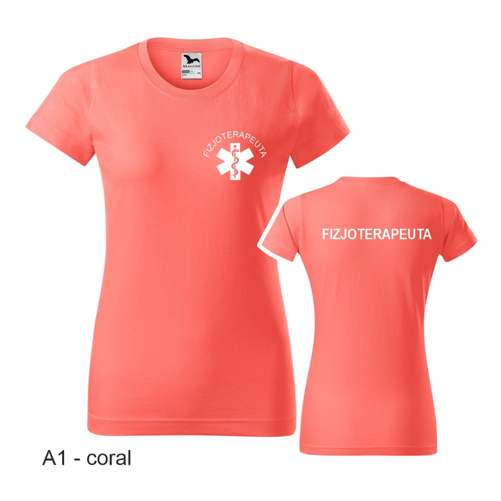 Koszulka Damska T-Shirt Fizjoterapeuta