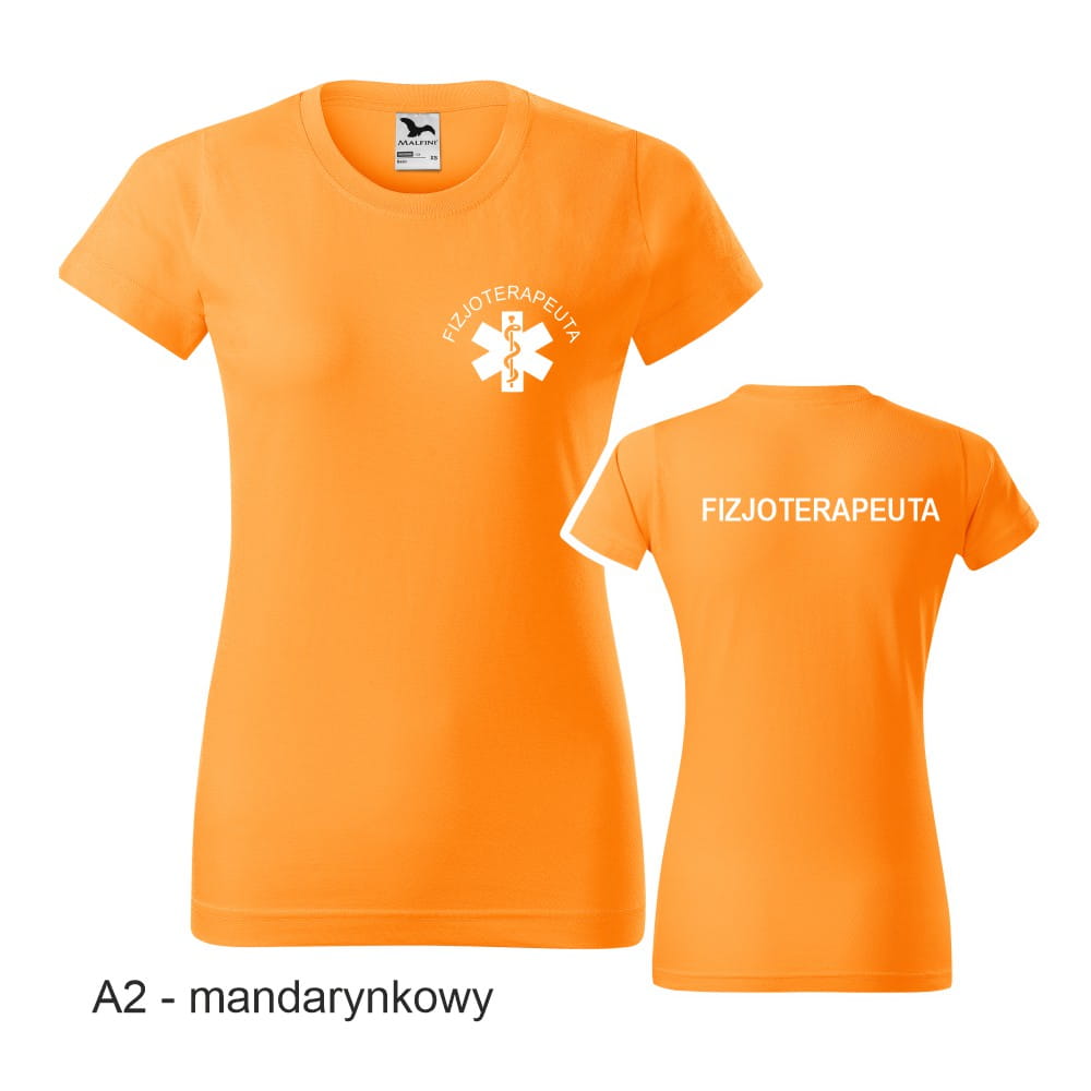 Koszulka Damska T-Shirt Fizjoterapeuta