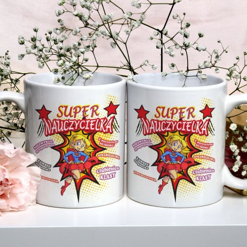 Kubek Dla Nauczyciela Super Nauczycielka
