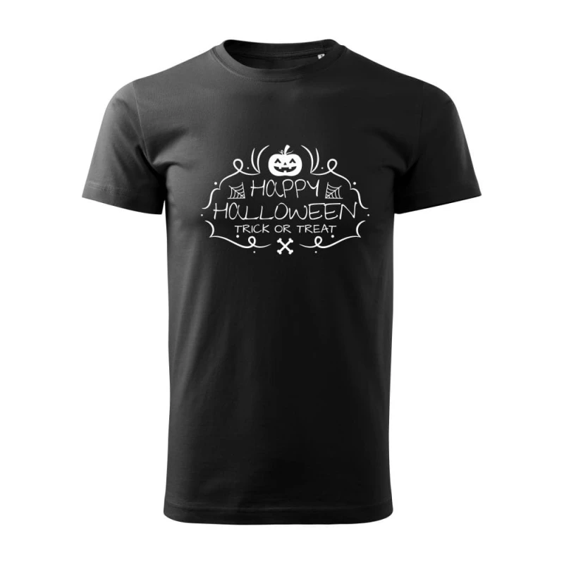 Koszulka Męska T-Shirt Halloween Trick Or Treat