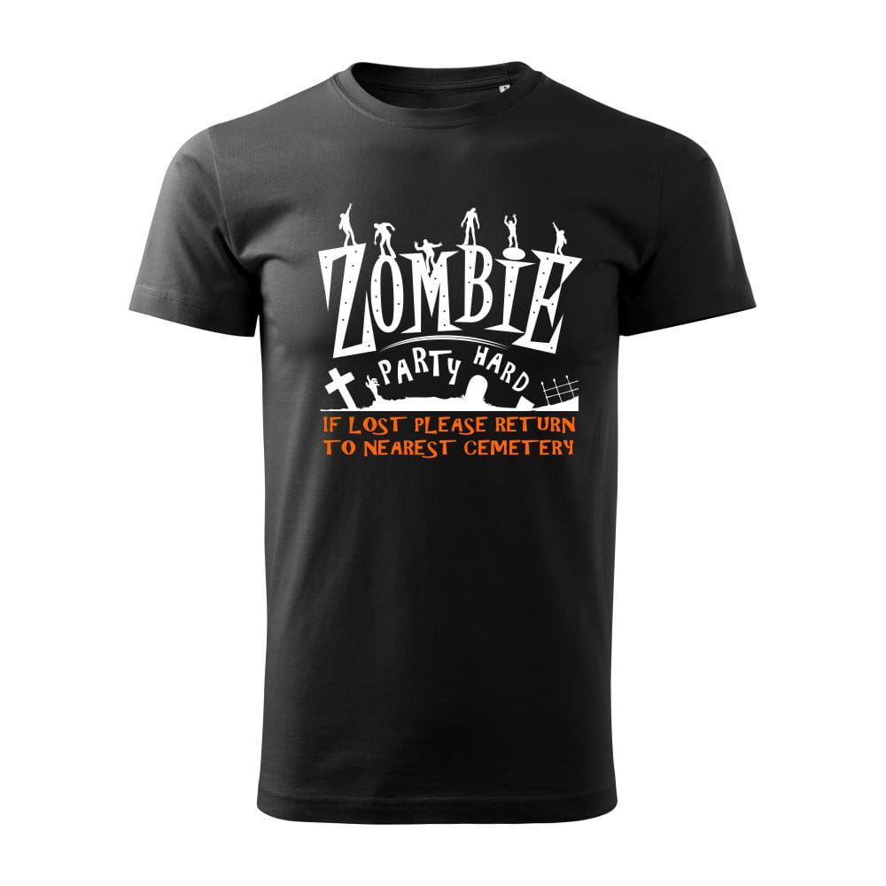 Koszulka Męska T-Shirt Zombie Party Hard