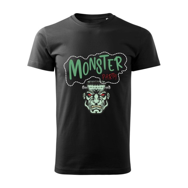 Koszulka Męska T-Shirt Halloween Monster Party