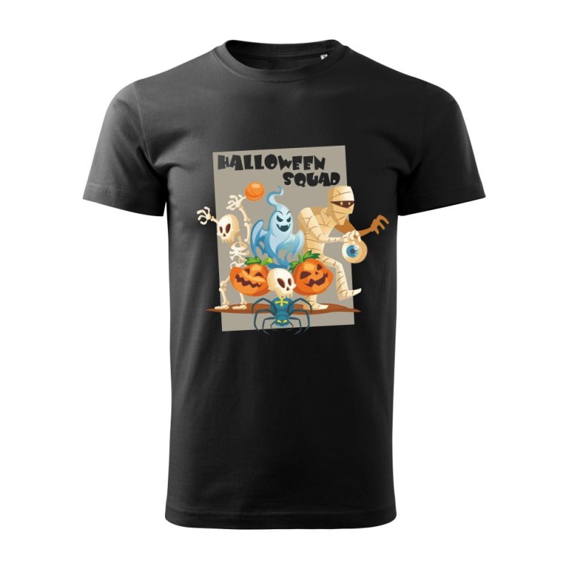 Koszulka Męska T-Shirt Halloween Squad