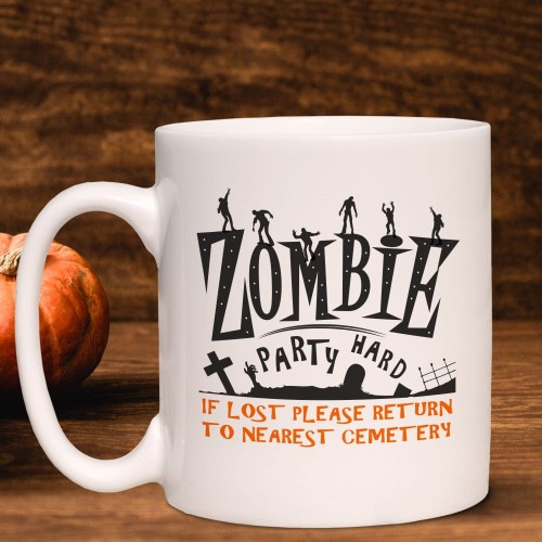 Kubek Halloween Zombie Party