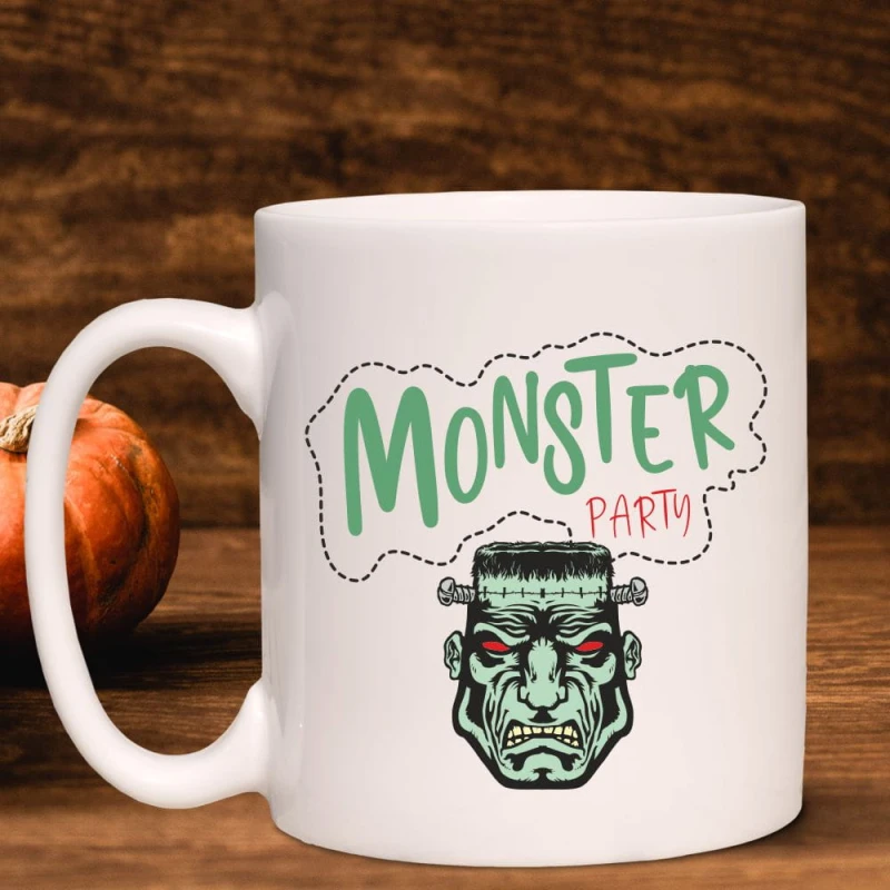 Kubek Halloween Monster Party