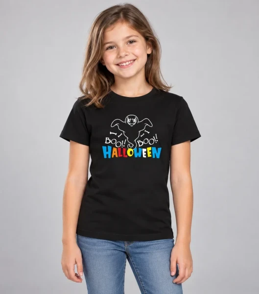 Koszulka Dziecięca T-shirt Halloween – dziecko w koszulce