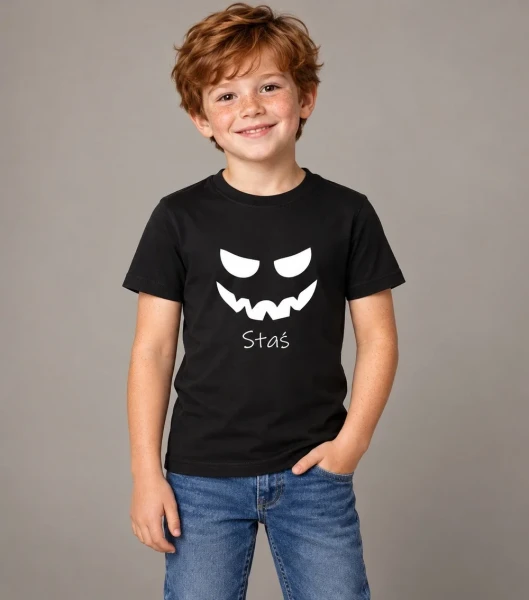 Koszulka Dziecięca T-shirt Halloween – dziecko w koszulce