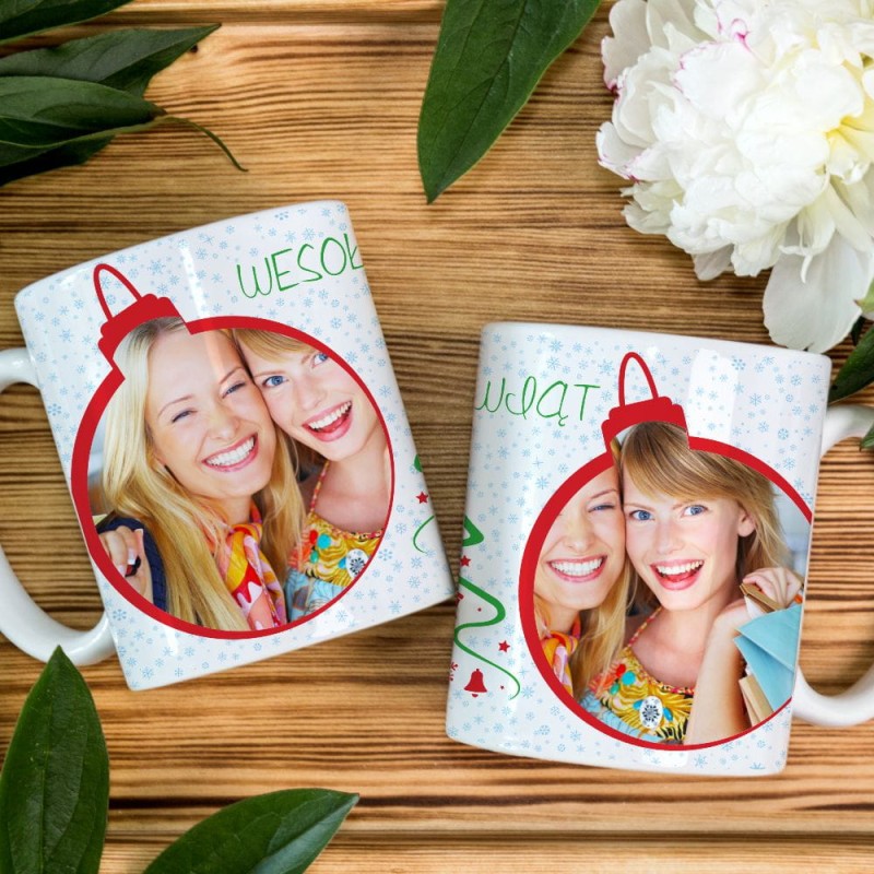 Foto Kubek Ze Zdjęciem Na Mikołaja