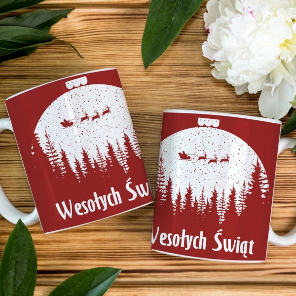 Kubek Świąteczny Na Mikołaja