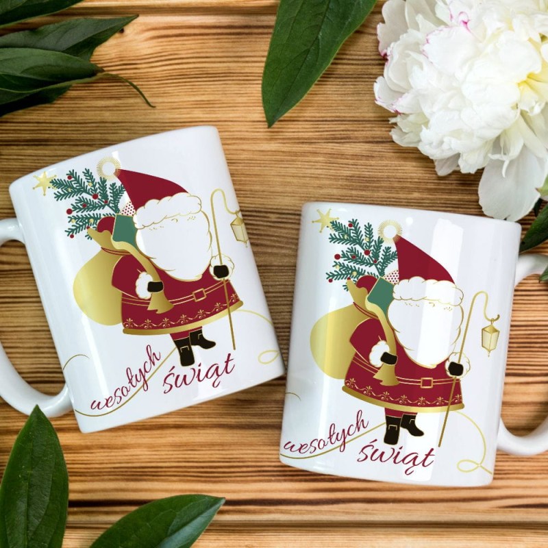 Kubek Świąteczny Na Mikołaja