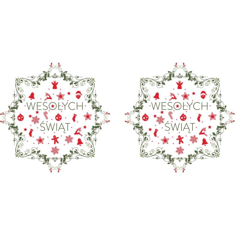 Kubek Świąteczny Czerwony