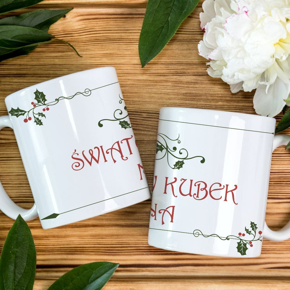 Kubek Wesołych Świąt Z Dedykacją