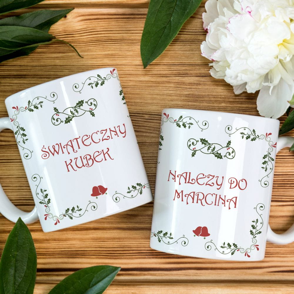 Kubek Świąteczny Z Imieniem