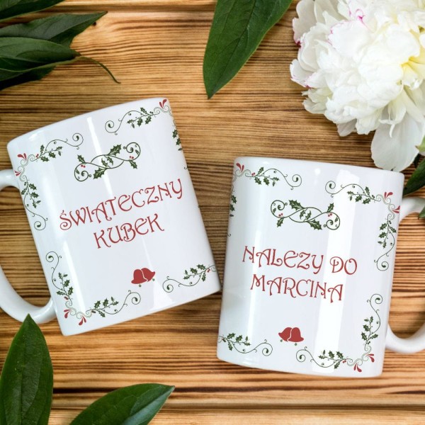 Kubek Świąteczny Z Imieniem