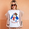 Koszulka Damska T-Shirt Świąteczna Twój Bałwanek