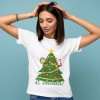 Koszulka Damska T-Shirt Świąteczna