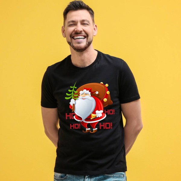 Koszulka Męska T-Shirt Świąteczna