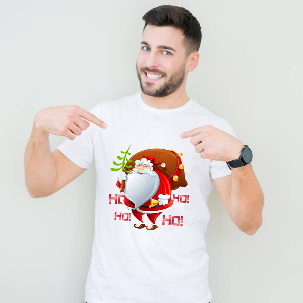 Koszulka Męska T-Shirt Świąteczna