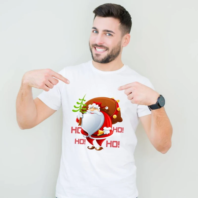 Koszulka Męska T-Shirt Świąteczna