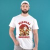 Koszulka Męska T-Shirt Świąteczna Mikołaj Nadchodzi