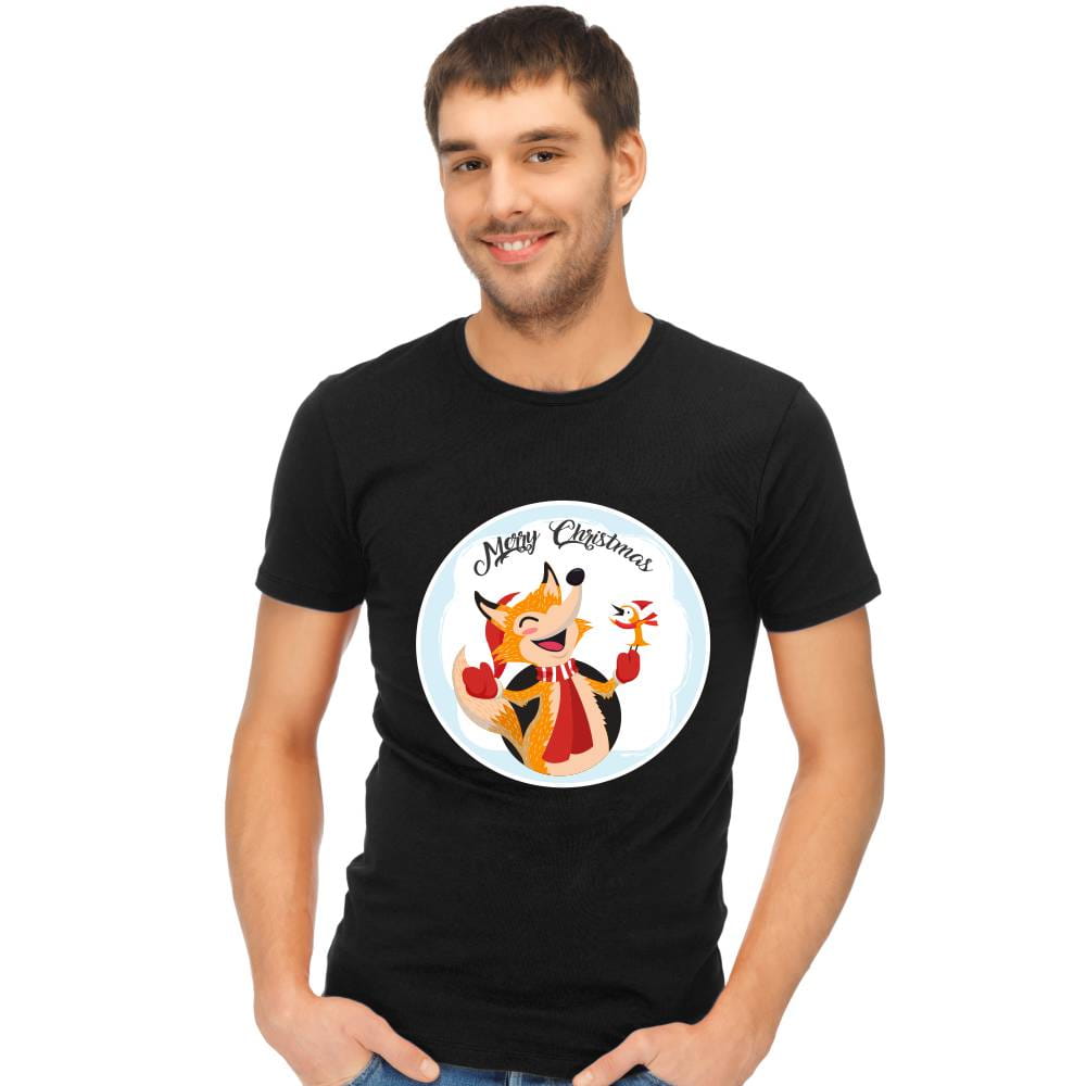 Koszulka Męska T-Shirt Świąteczna Merry Christmas