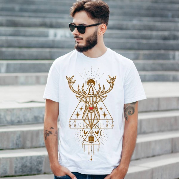 Koszulka Męska T-Shirt Świąteczna