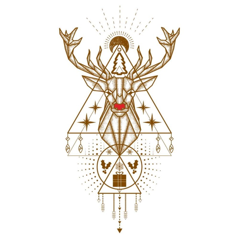 Koszulka Męska T-Shirt Świąteczna