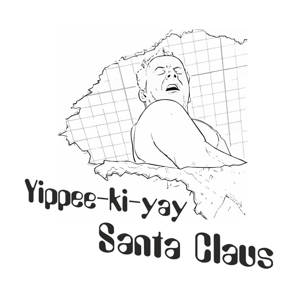 Koszulka Męska T-Shirt Świąteczna