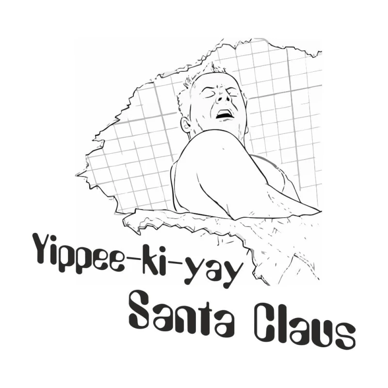 Koszulka Męska T-Shirt Świąteczna