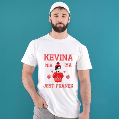 Koszulka Męska Świąteczna Kevina Nie Ma