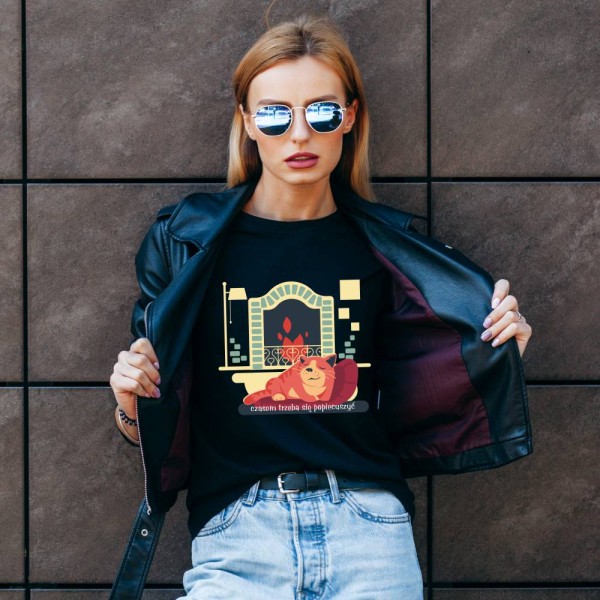 Koszulka Damska T-Shirt Świąteczna