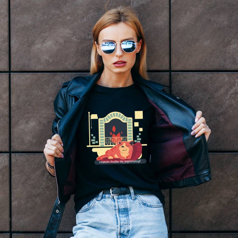 Koszulka Damska T-Shirt Świąteczna