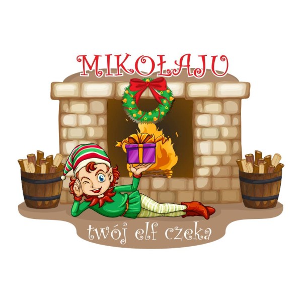 Koszulka Damska T-Shirt Twój Elf Czeka