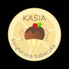 Koszulka Damska T-Shirt Świąteczna Babeczka Z Imieniem