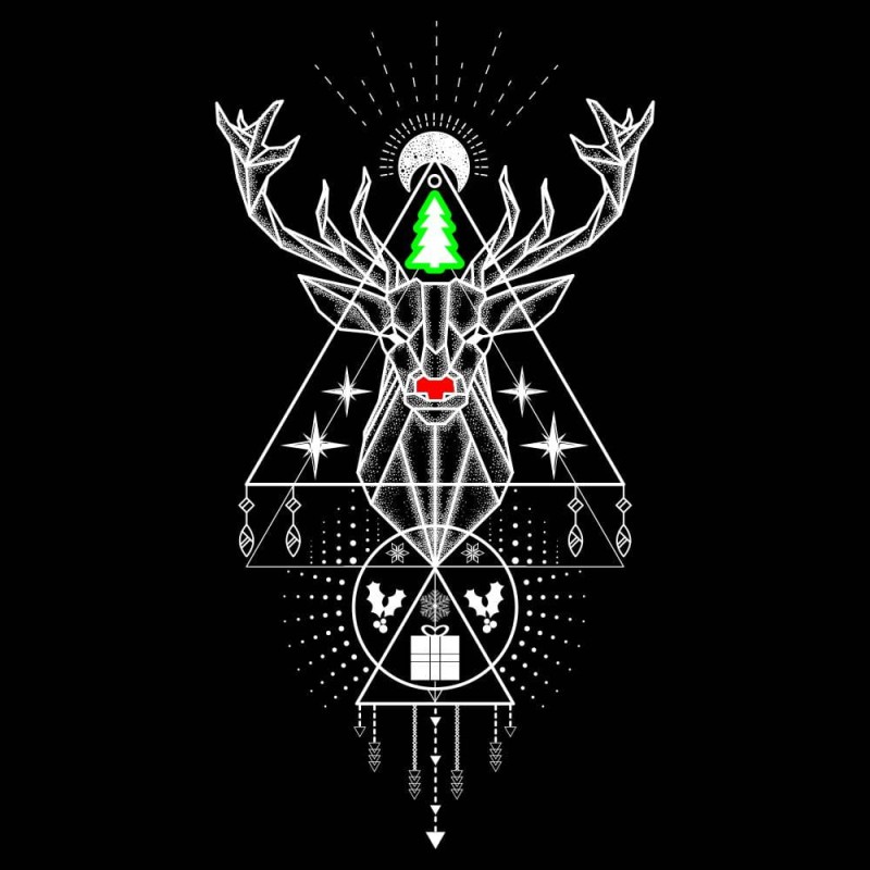 Koszulka Damska T-Shirt Świąteczna