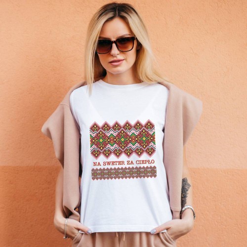 Koszulka Damska Świąteczna