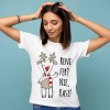 Koszulka Damska T-Shirt Świąteczna Renifer?
