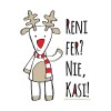 Koszulka Damska T-Shirt Świąteczna Renifer?