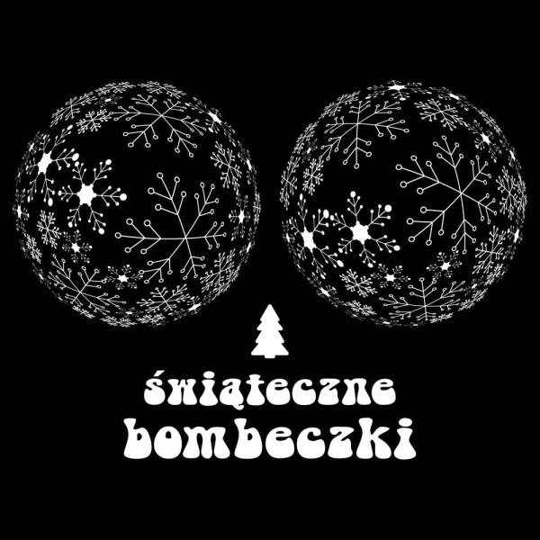 Koszulka Damska T-Shirt Świąteczne Bombeczki
