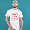 Koszulka Męska T-Shirt Świąteczna Z Imieniem