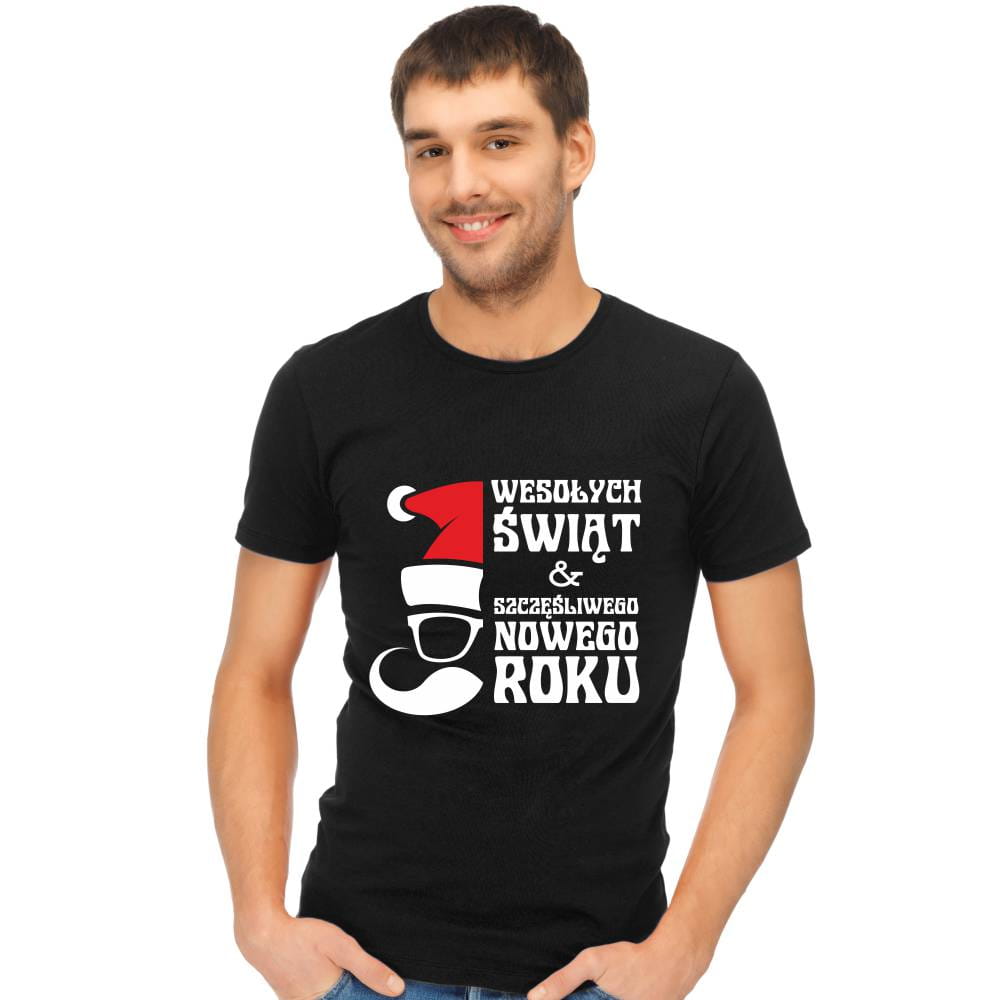 Koszulka Męska T-Shirt Wesołych Świąt
