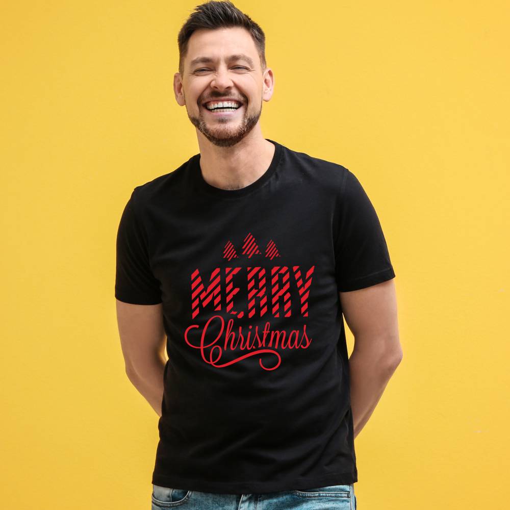 Koszulka Męska T-Shirt Świąteczna Merry Christmas