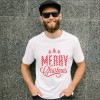 Koszulka Męska T-Shirt Świąteczna Merry Christmas