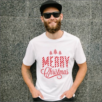 Koszulka Męska Świąteczna Merry Christmas