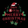 Koszulka Damska T-Shirt Merry Christmas